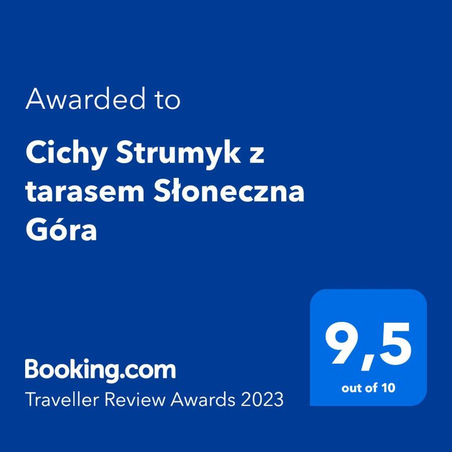 Cichy Strumyk Z Tarasem Sloneczna Gora 슈차이르크 외부 사진